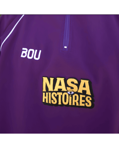 CHAQUETA LA PIEL FLOR MORADA