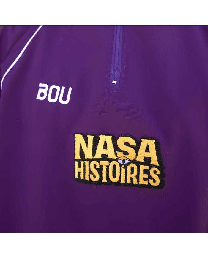 CHAQUETA LA PIEL FLOR MORADA 2
