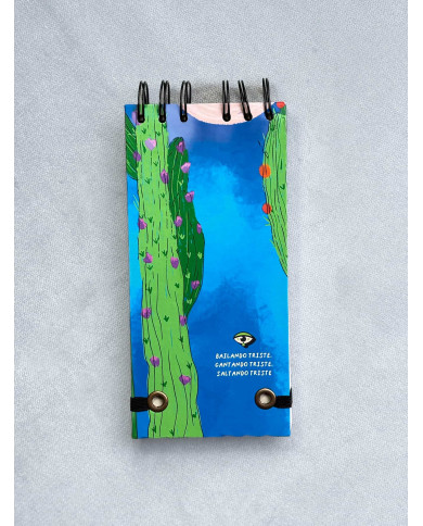 Libreta argollada Bailando triste, Cantando triste, saltando triste