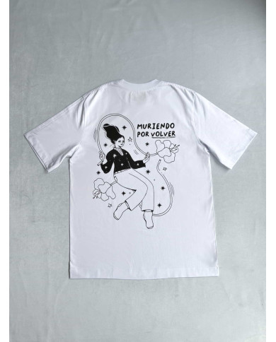 Camisetas blancas Muriendo por volver