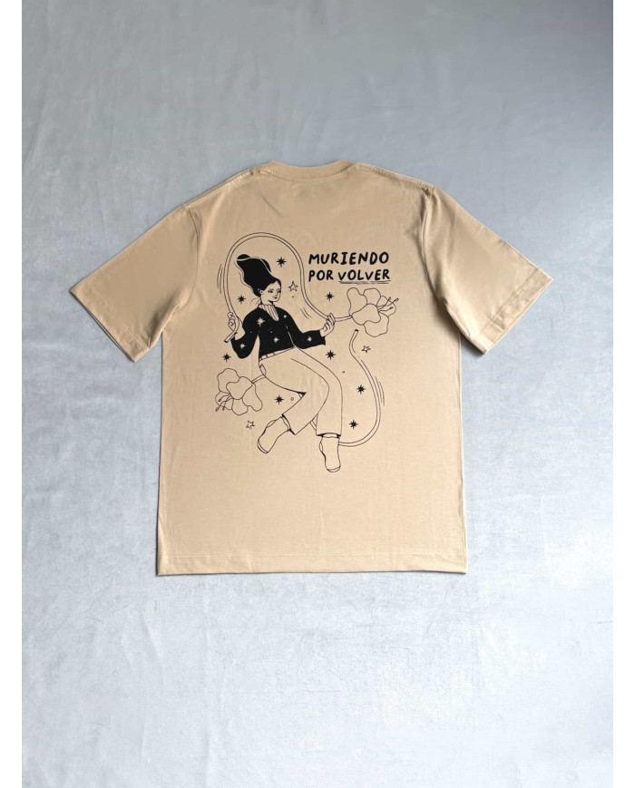 Camisetas blancas Muriendo por volver