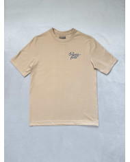 Camiseta negra tulipán saxofón