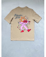 Camiseta Flor Violin